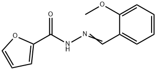 N'-[(E)-(2-methoxyphenyl)methylidene]furan-2-carbohydrazide Structure