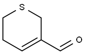 5,6-Dihydro-2H-thiopyran-3-carbaldehyde Structure