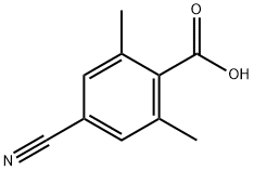 4-Cyano-2,6-dimethylbenzoic acid 구조식 이미지