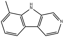 8-METHYL-9H-PYRIDO[3,4-B]INDOLE Structure