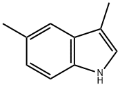 1H-Indole,3,5-dimethyl-
 Structure