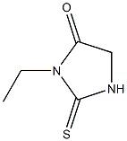 3-ETHYL-2-THIOXOIMIDAZOLIDIN-4-ONE Structure