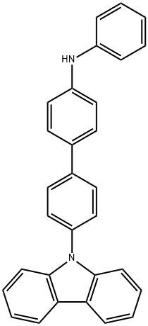 4'-(9H-carbazol-9-yl)-N-phenyl-[1,1'-biphenyl]-4-amine Structure