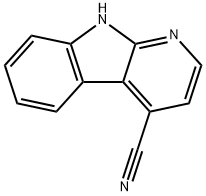 9H-pyrido[2,3-b]indole-4-carbonitrile Structure