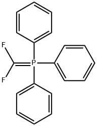 Difluoromethylenetriphenylphosphorane 구조식 이미지