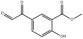 methyl 2-hydroxy-5-(2-oxoacetyl)benzoate Structure