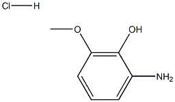 2-Amino-6-methoxyphenol hydrochloride Structure