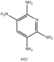 2,3,5,6-Tetraaminopyridine trihydrochloride 구조식 이미지