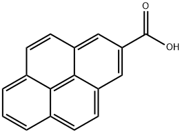 pyrene-2-carboxylic acid
 Structure