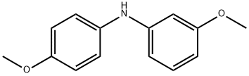 3-methoxy-N-(4-methoxyphenyl)aniline Structure