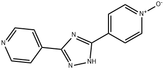 Pyridine, 4-[5-(4-pyridinyl)-1H-1,2,4-triazol-3-yl]-, 1-oxide 구조식 이미지