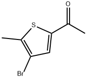 1-(4-Bromo-5-methyl-thiophen-2-yl)-ethanone 구조식 이미지