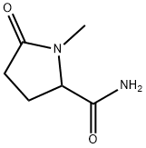 1-methyl-5-oxopyrrolidine-2-carboxamide Structure