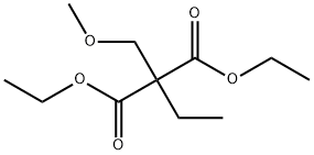 DIETHYL 2-ETHYL-2-(METHOXYMETHYL)-MALONATE 구조식 이미지