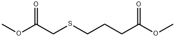 methyl 4-(2-methoxy-2-oxoethylthio)butanoate Structure