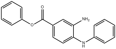 Phenyl 3-amino-4-(phenylamino)benzoate Structure