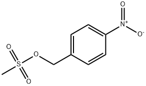 p-Nitrobenzyl mesylate 구조식 이미지