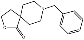 8-Benzyl-2-oxa-8-aza-spiro[4.5]decan-1-one Structure