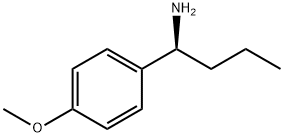 (1S)-1-(4-METHOXYPHENYL)BUTYLAMINE 구조식 이미지