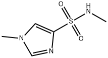 N,1-dimethyl-1H-Imidazole-4-sulfonamide 구조식 이미지