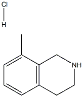 8-Methyl-1,2,3,4-tetrahydroisoquinoline hydrochloride Structure
