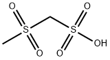 Methanesulfonic acid, 1-(methylsulfonyl)- Structure