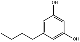 5-butylbenzene-1,3-diol Structure