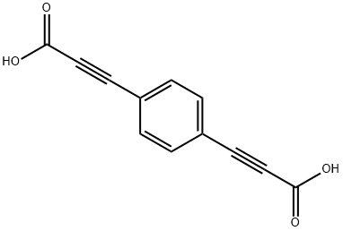 p-Phenylen-dipropiolsaeure 구조식 이미지