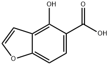 4-Hydroxybenzofuran-5-Carboxylic Acid Structure