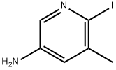 6-Iodo-5-methylpyridin-3-amine Structure