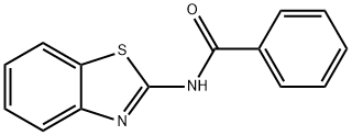 N-2-benzothiazolylbenzamide Structure