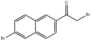 6-bromo-2-(bromoacetyl)naphthalene Structure