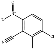 3-Chloro-2-methyl-6-nitrobenzonitrile Structure