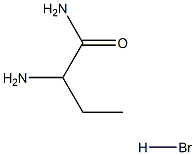 DL-2-Aminobutanamide Hydrobromide Structure