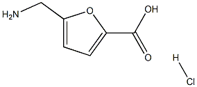 5-(aminomethyl)furan-2-carboxylic acid hydrochloride 구조식 이미지