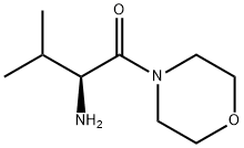 (2S)-2-Amino-3-methyl-1-(4-morpholinyl)-1-butanone 구조식 이미지