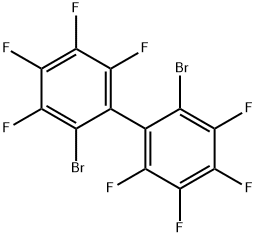 2,2'-Dibromooctafluorobiphenyl 97% Structure