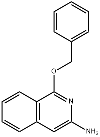 1-(Benzyloxy)-3-isoquinolinamine Structure