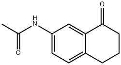 N-(8-Oxo-5,6,7,8-tetrahydronaphthalen-2-yl)acetamide 구조식 이미지