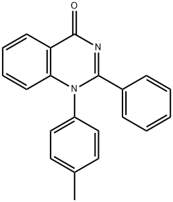 2-Phenyl-1-(p-tolyl)quinazolin-4(1H)-one Structure