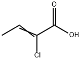 2-chlorobut-2-enoic acid Structure