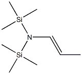 Silanamine, 1,1,1-trimethyl-N-1-propenyl-N-(trimethylsilyl)-, (E)- 구조식 이미지