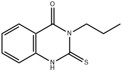 1,2-DIHYDRO-3-PROPYL-2-THIOXO-4(3H)-QUINAZOLINONE 구조식 이미지