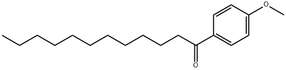 4'-METHOXYDODECANOPHENONE Structure