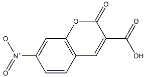 7-nitro-2-oxo-2H-chromene-3-carboxylic acid Structure