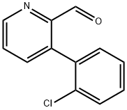 3-(2-Chlorophenyl)picolinaldehyde Structure