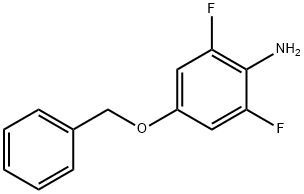 4-(Benzyloxy)-2,6-difluoroaniline Structure