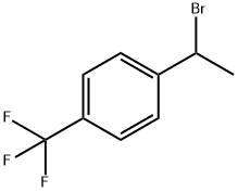 1-(1-bromoethyl)-4-(trifluoromethyl)benzene 구조식 이미지