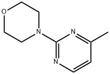 4-(4-methyl-2-pyrimidinyl)morpholine 구조식 이미지