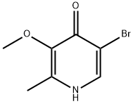 5-브로모-3-메톡시-2-메틸피리딘-4-올 구조식 이미지